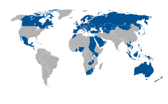 Montavit Weltkarte
